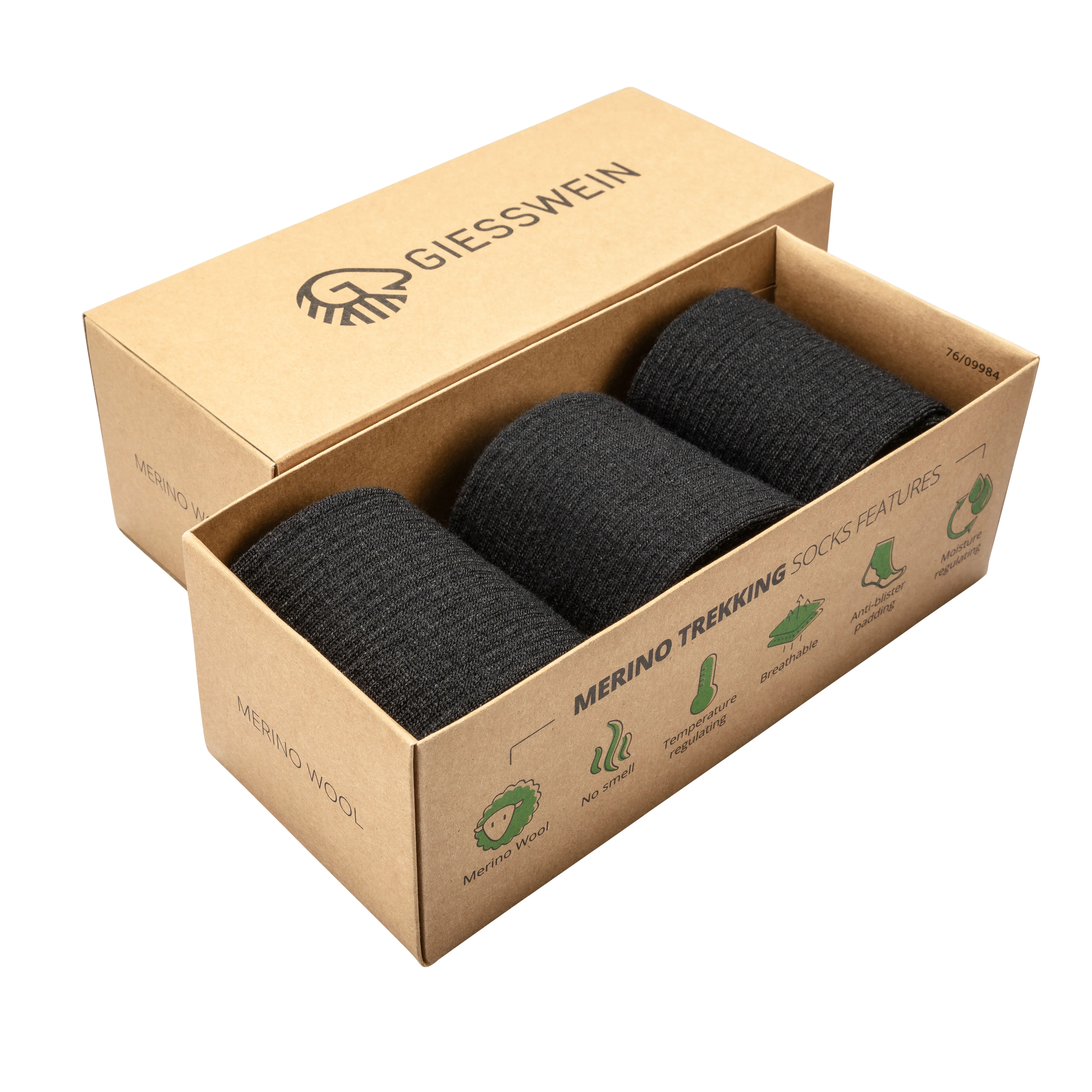 Trekkingsocken Merino Wolle (3er-Pack) - Image 18