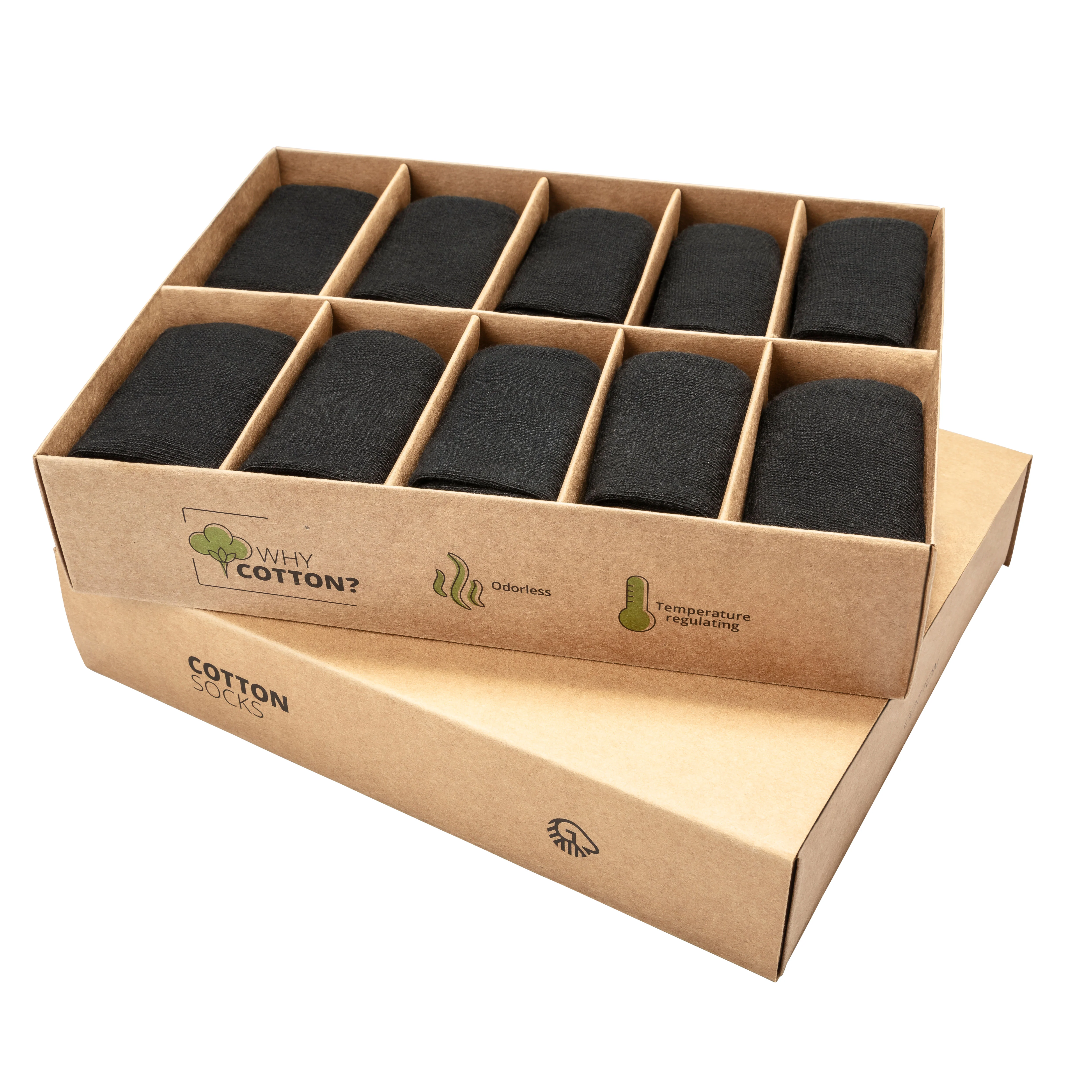 Füßlinge Baumwolle (10er Pack) - Image 4