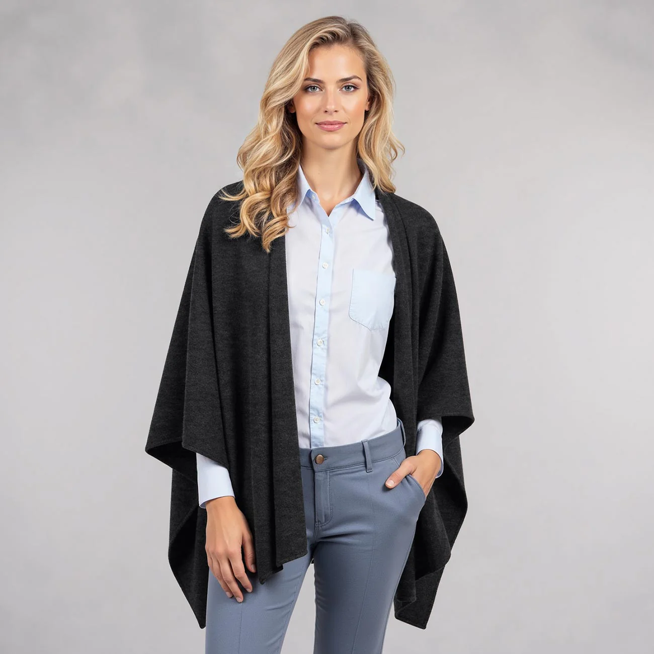 Merino Lambswool Cape - Image 14