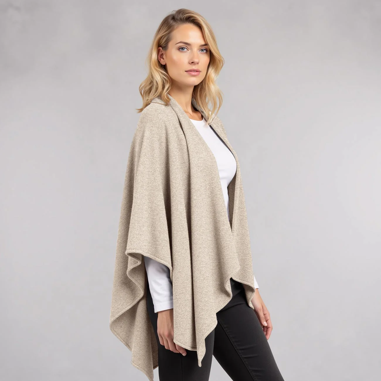 Merino Lambswool Cape - Image 16