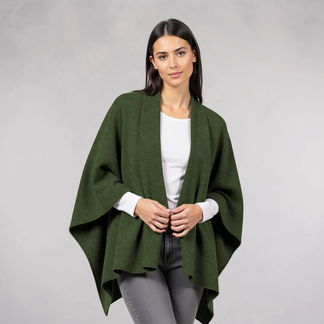Merino Lambswool Cape - Image 18