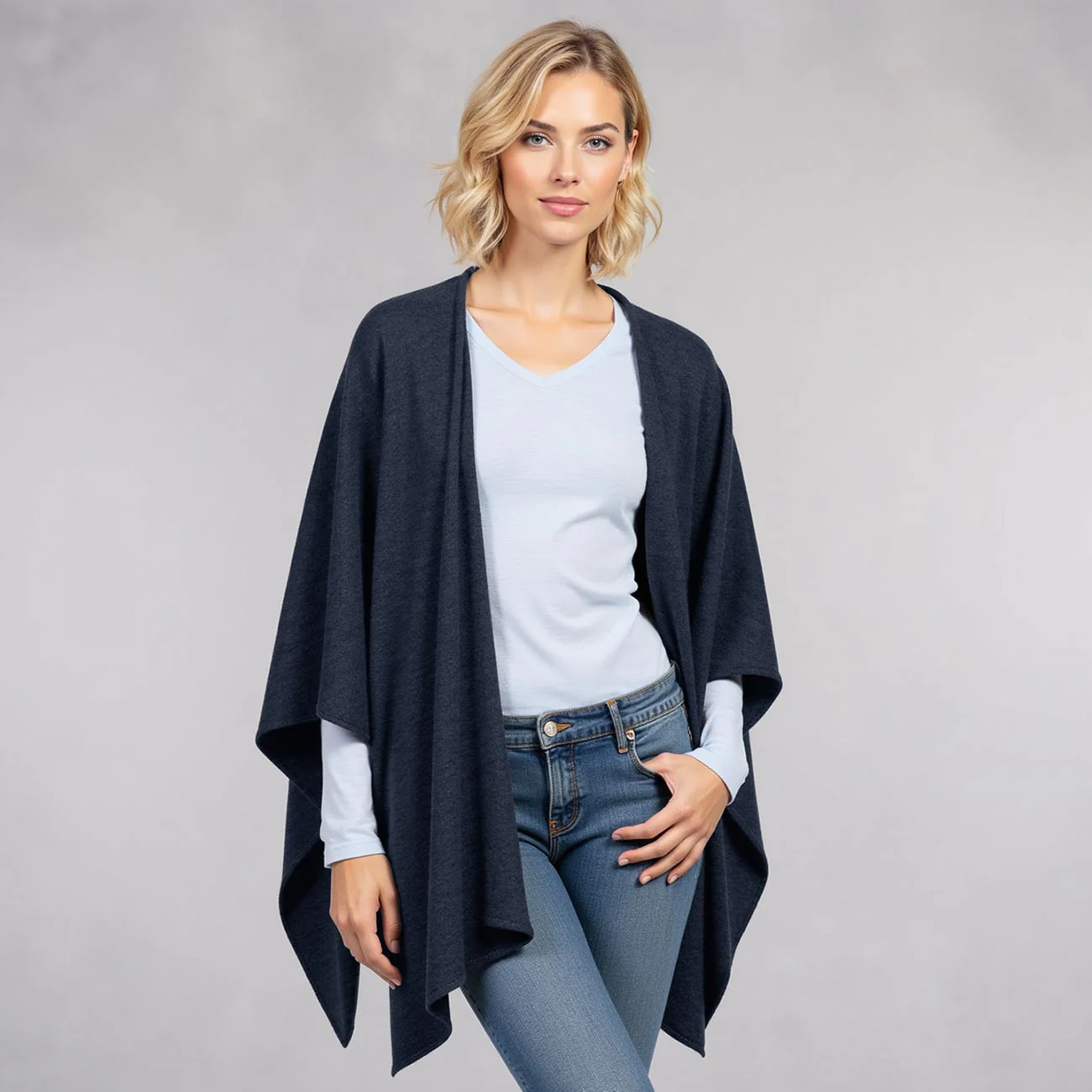 Merino Lambswool Cape - Image 19