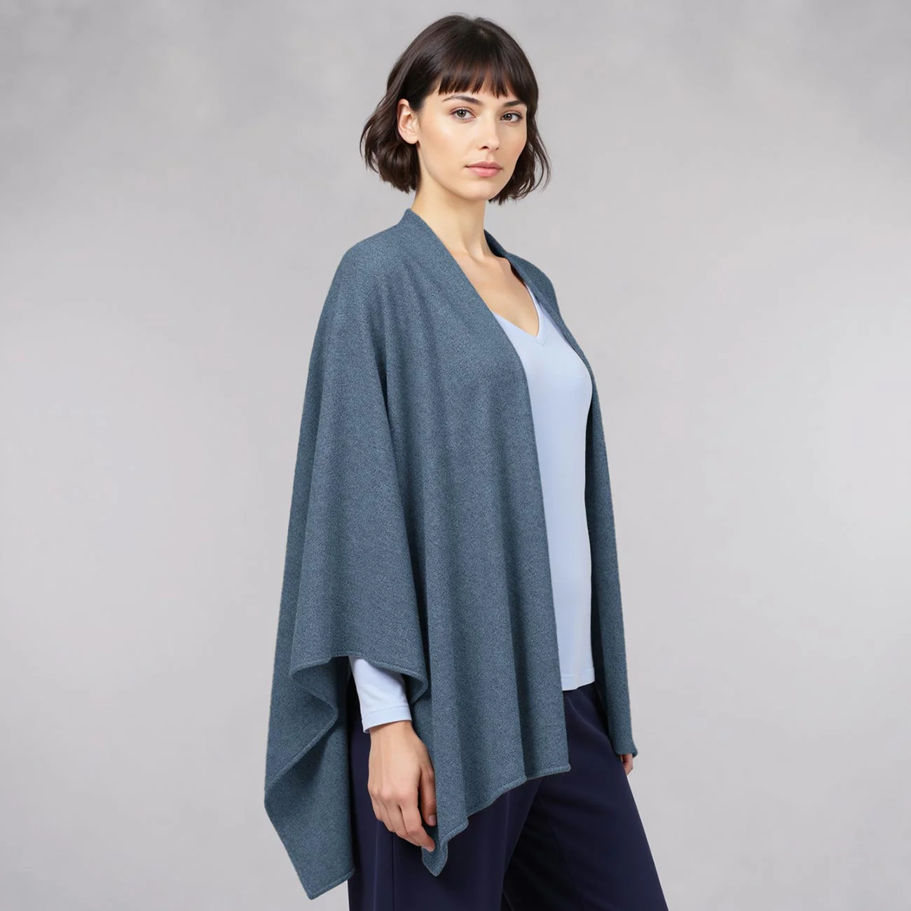 Merino Lambswool Cape - Image 20