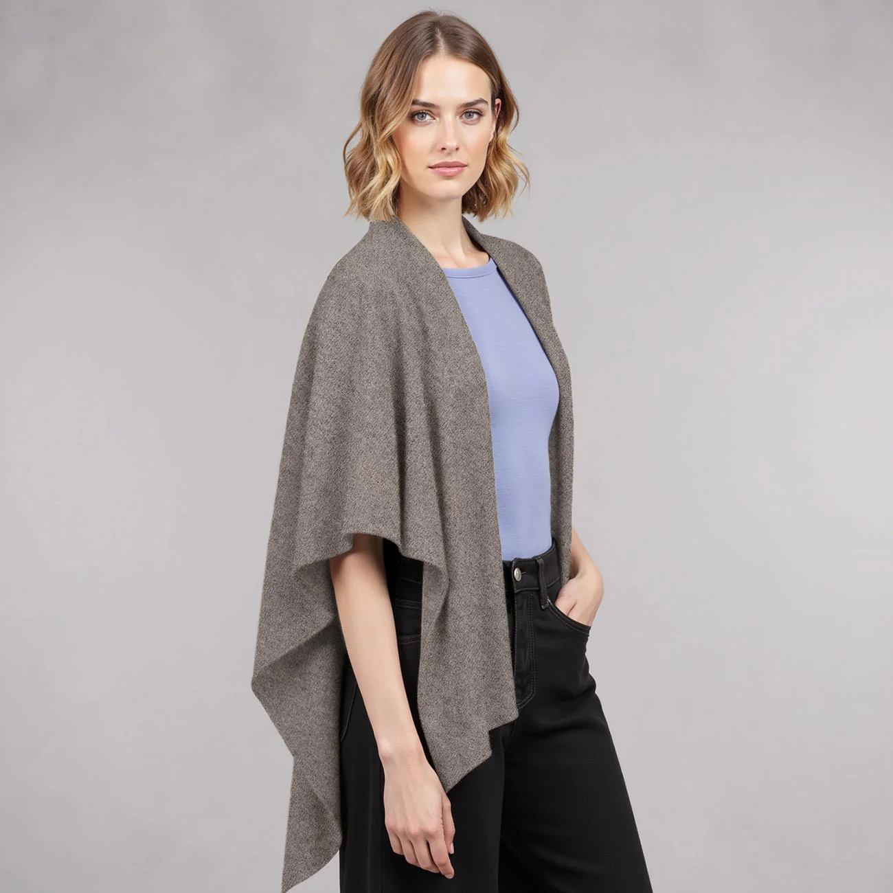 Merino Lambswool Cape - Image 21