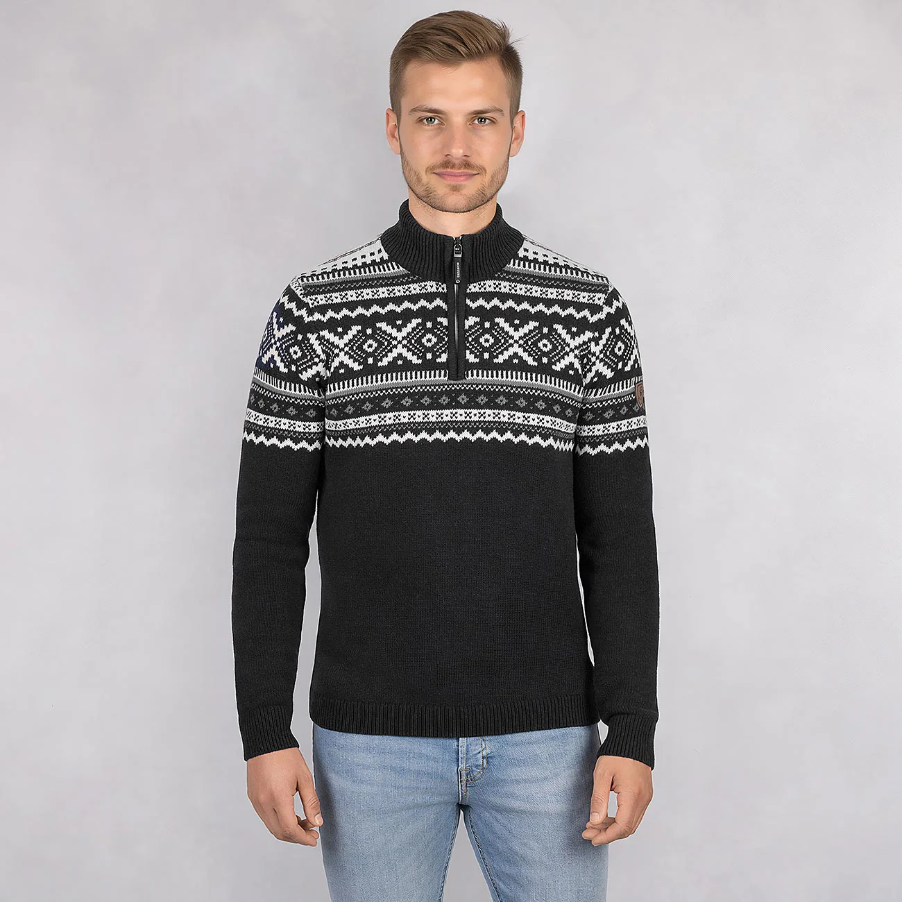 Nordic Sweater Zip Herren - Image 8