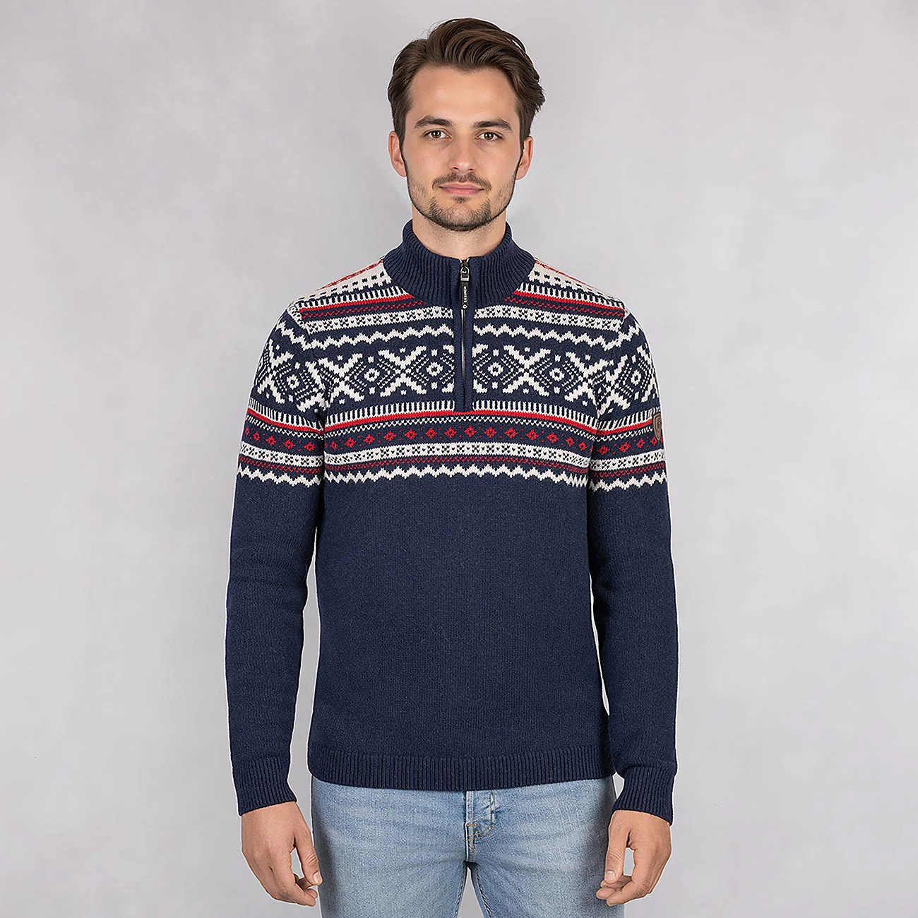 Nordic Sweater Zip Herren - Image 9