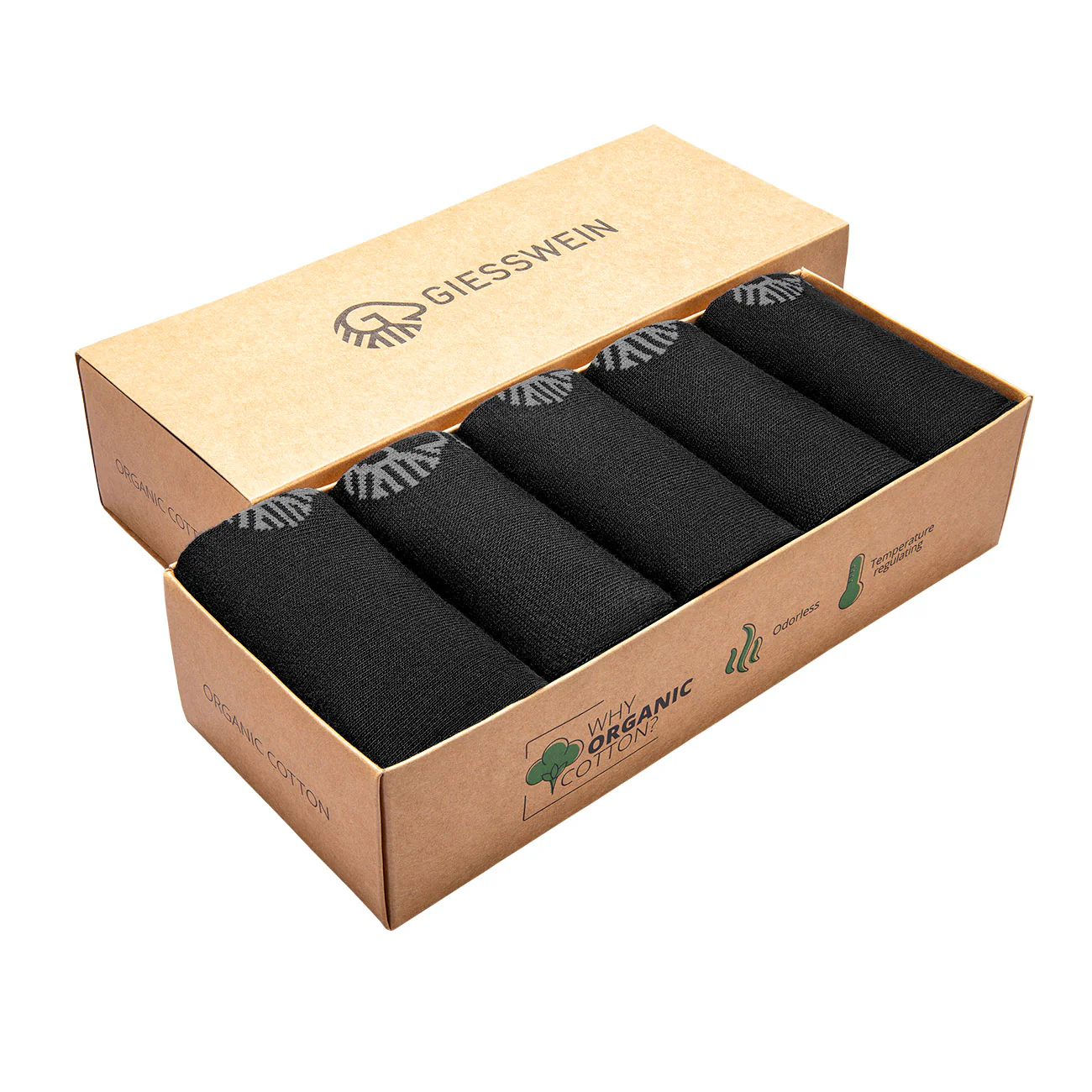 Komfort Socken Bio-Baumwolle (5er-Pack) - Image 12