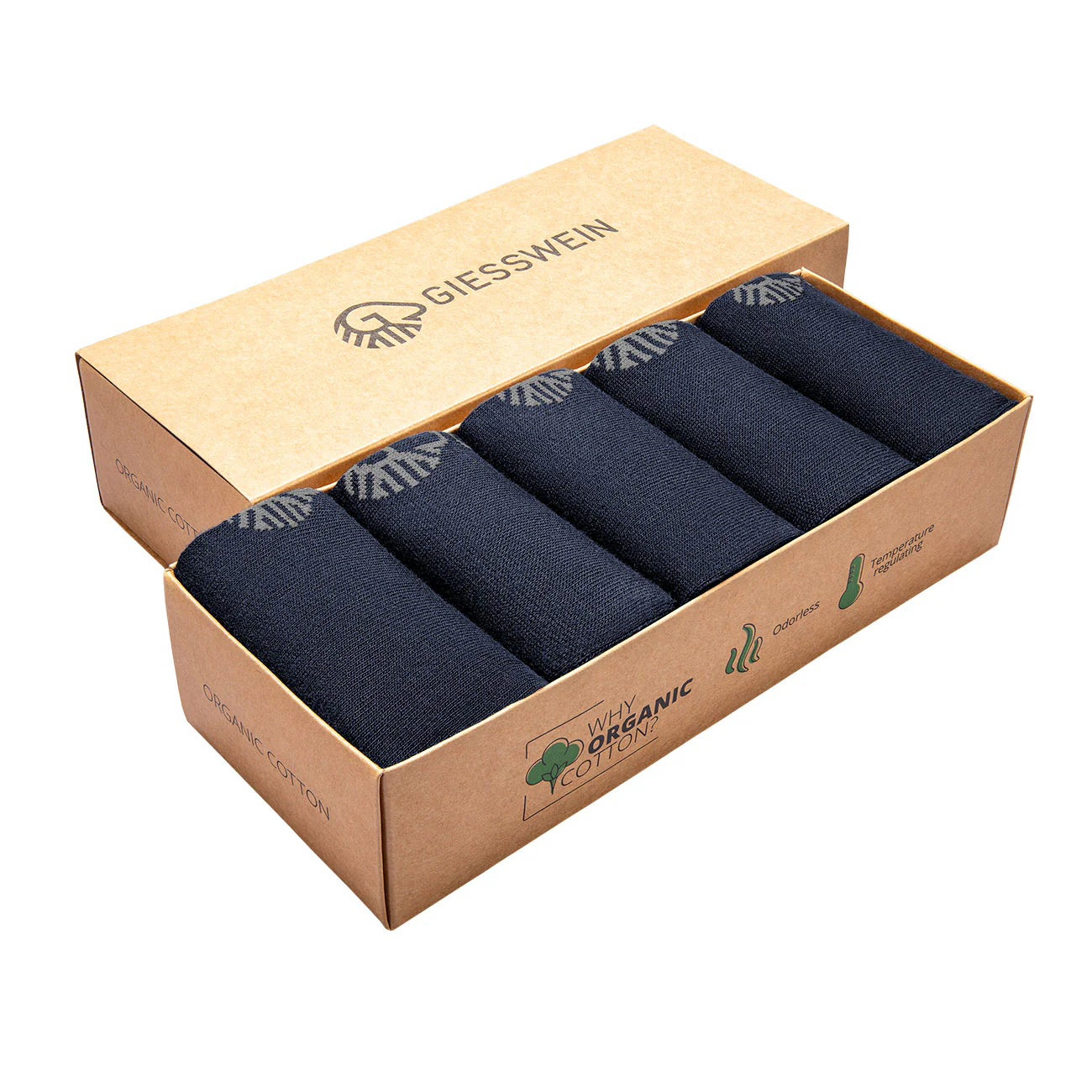 Komfort Socken Bio-Baumwolle (5er-Pack) - Image 6