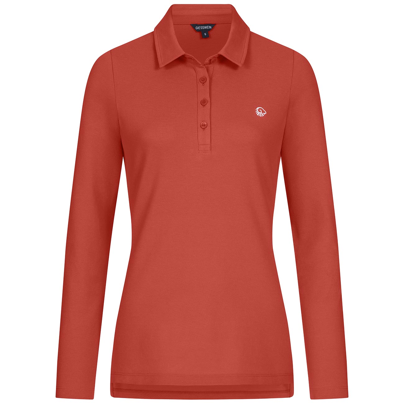 Polo Shirt Bio-Baumwolle Longsleeve Damen - Image 3