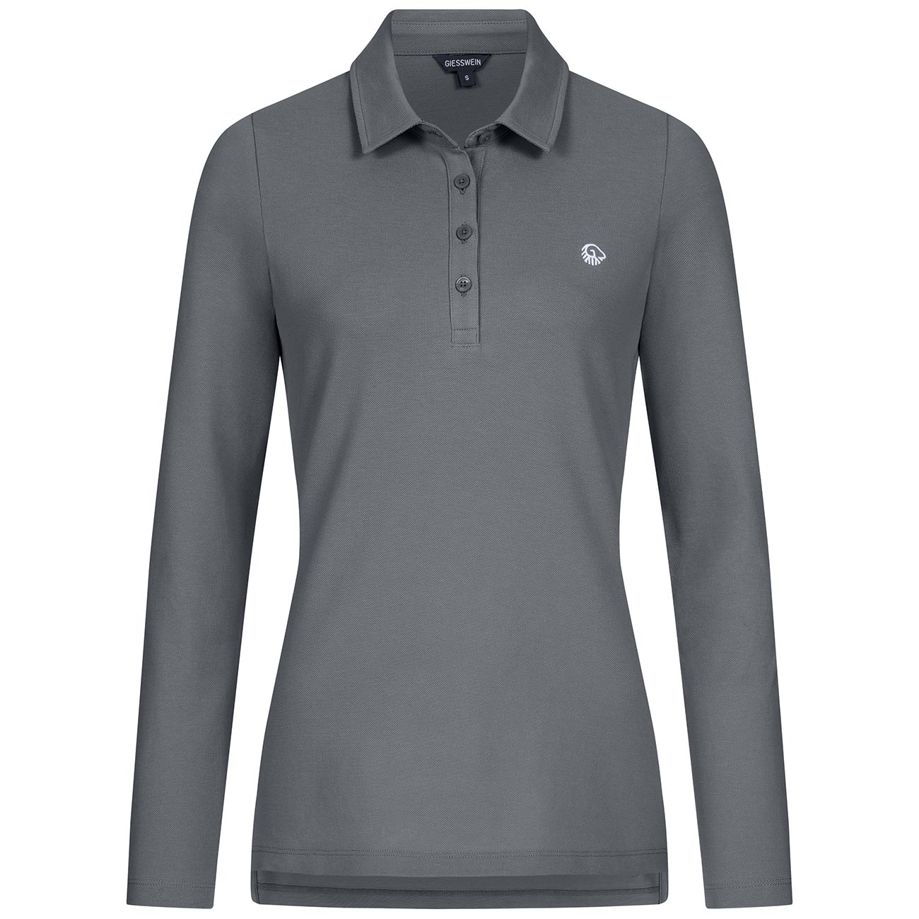 Polo Shirt Bio-Baumwolle Longsleeve Damen - Image 4