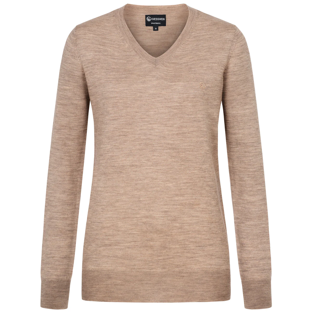 Wollpullover Light V-Ausschnitt Damen - Image 4