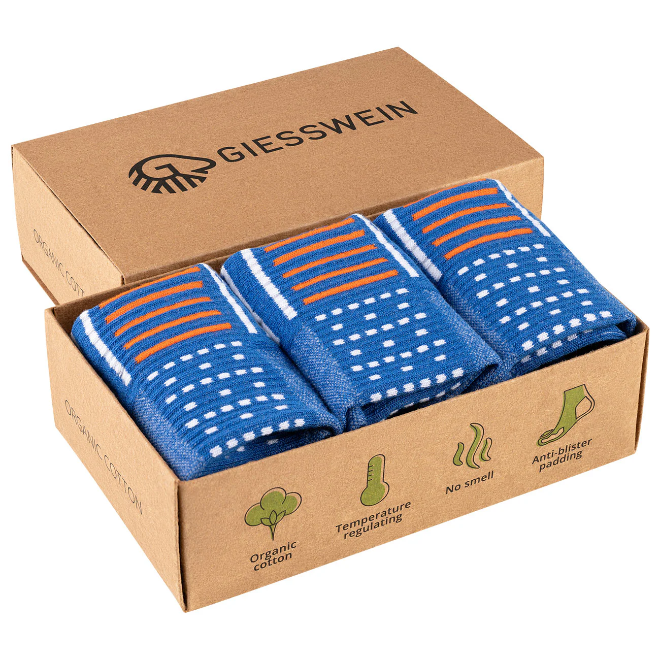 Laufsocken Bio-Baumwolle (3er-Pack) - Image 23