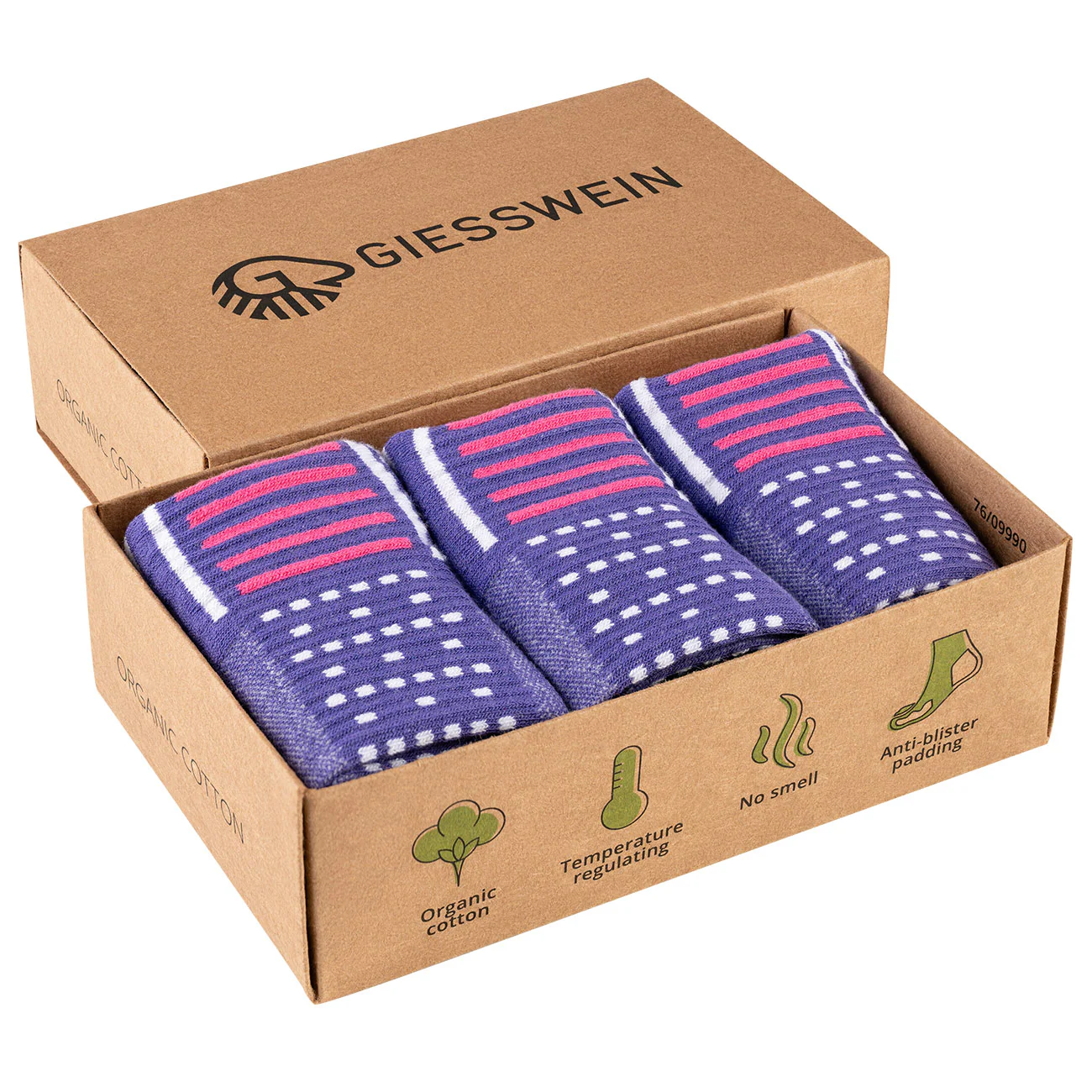 Laufsocken Bio-Baumwolle (3er-Pack) - Image 25