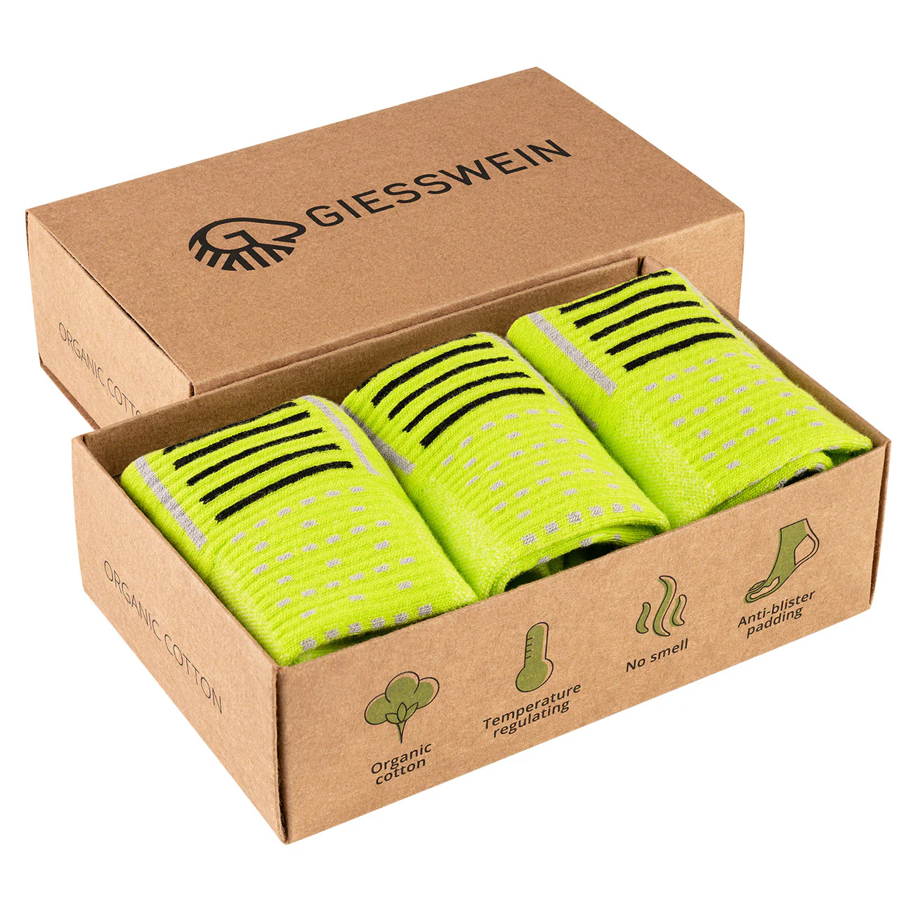 Laufsocken Bio-Baumwolle (3er-Pack) - Image 28