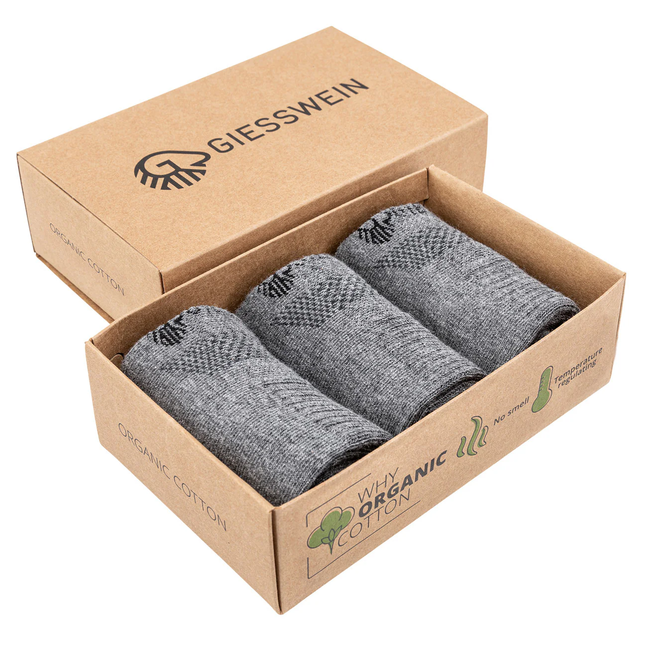 Sneaker Socken Bio-Baumwolle (3er-Pack) - Image 12