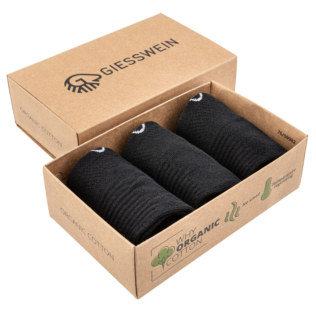 Sneaker Socken Bio-Baumwolle (3er-Pack) - Image 7