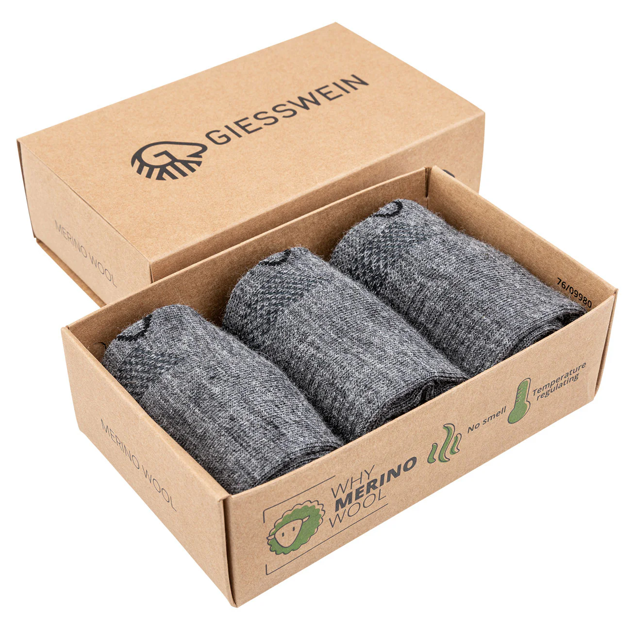 Sneaker Socken Merino Wolle (3er-Pack) - Image 18