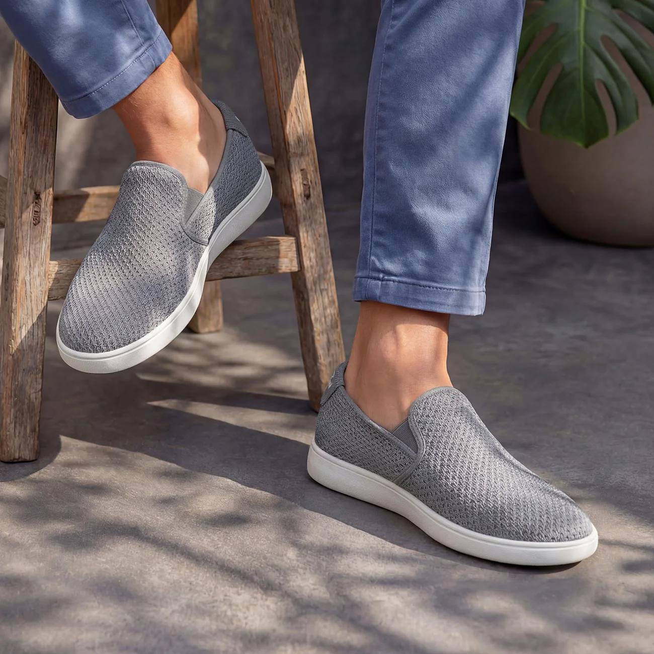 Wood Sneaker Slip-On Men - Image 16