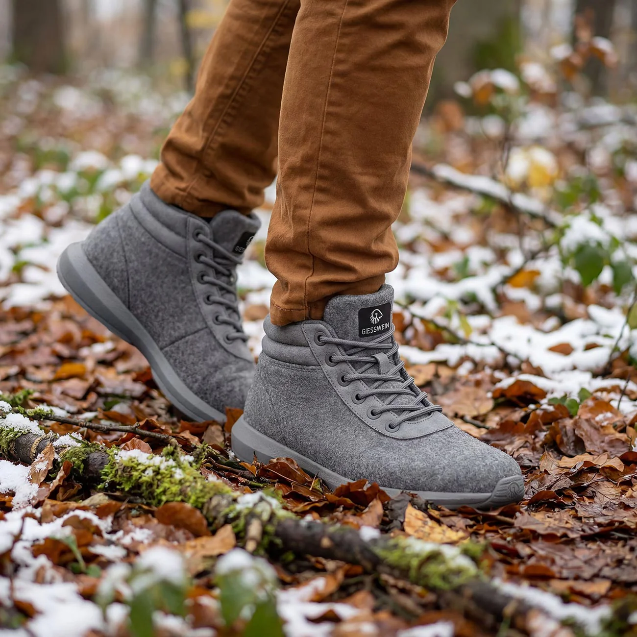 Wool Sneaker High Top Men - Image 22