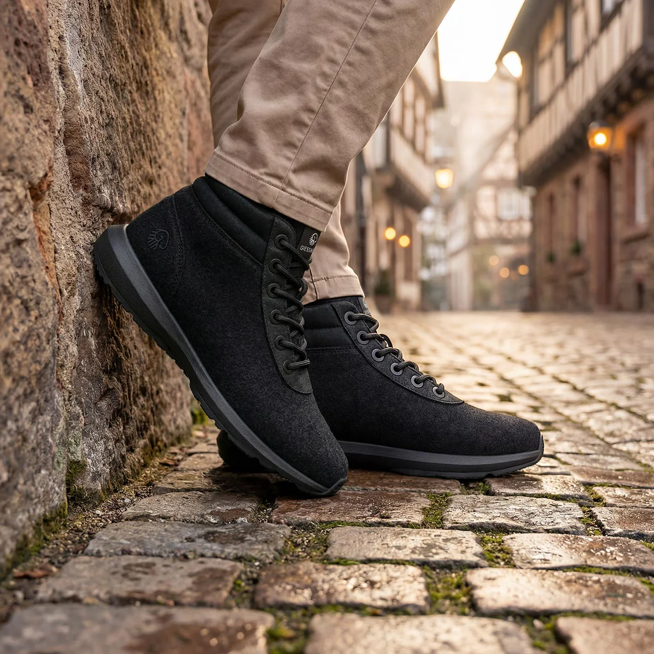 Wool Sneaker High Top Men - Image 43