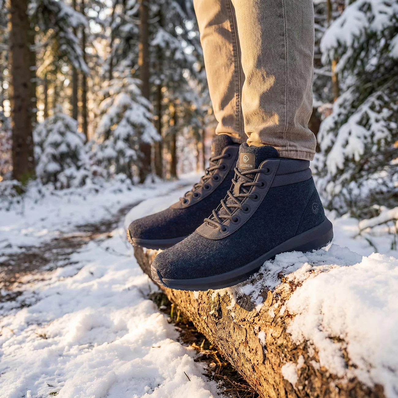 Wool Sneaker High Top Men - Image 46