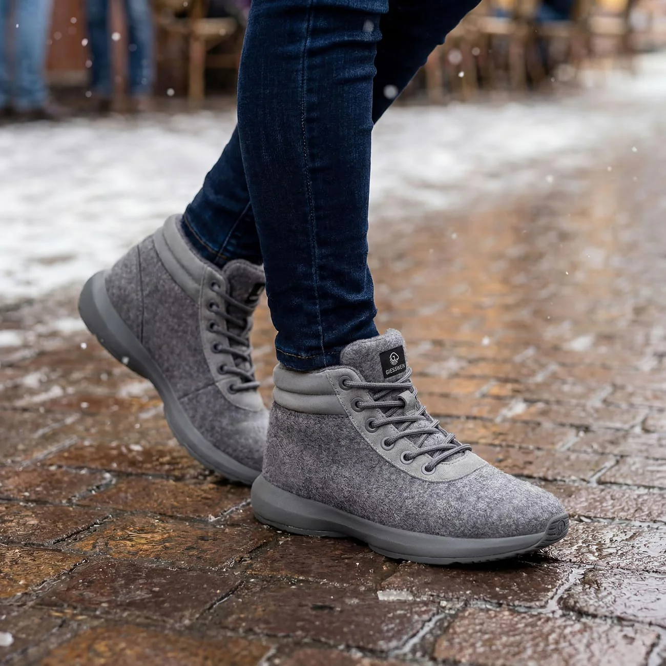 Wool Sneaker High Top Women - Image 17