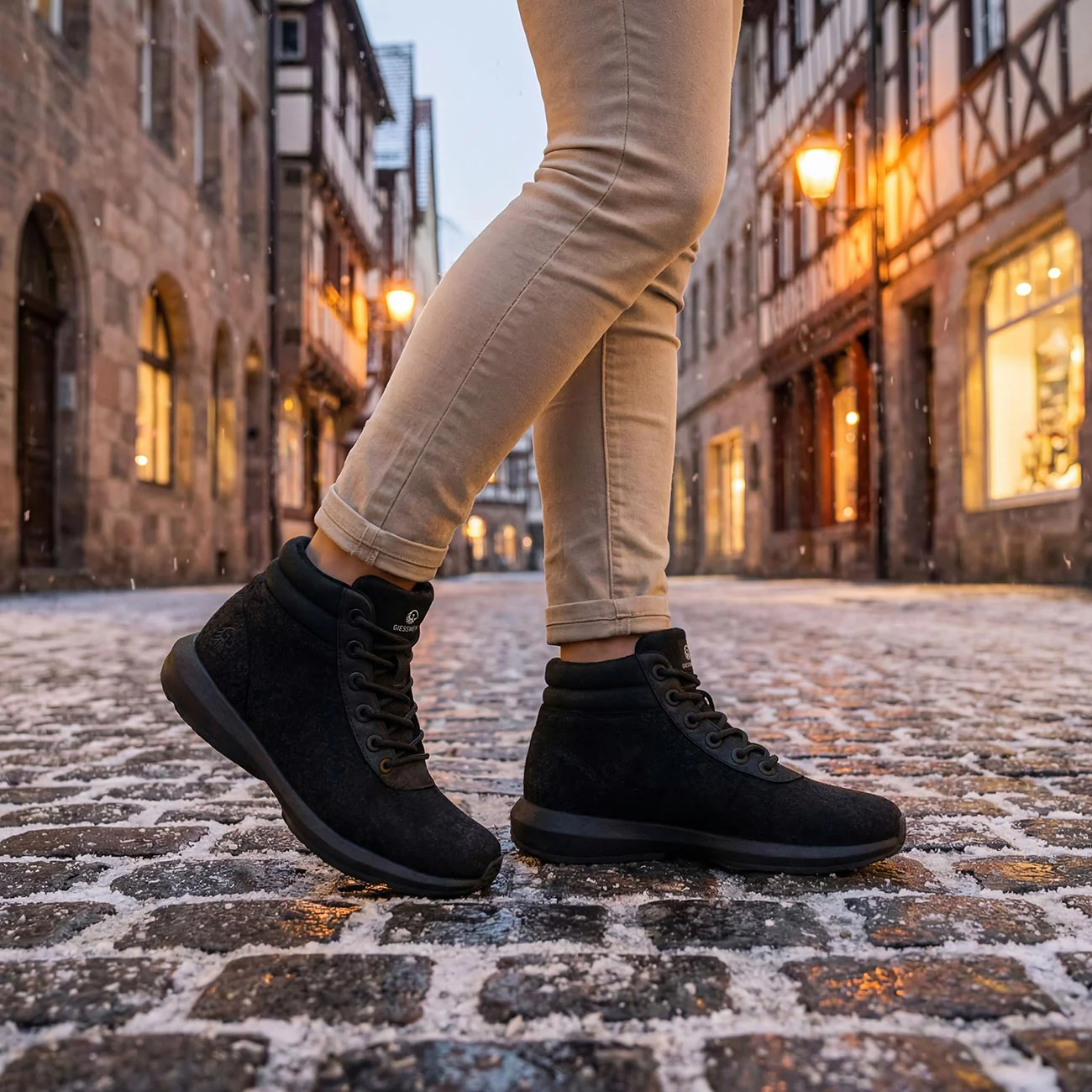 Wool Sneaker High Top Women - Image 42