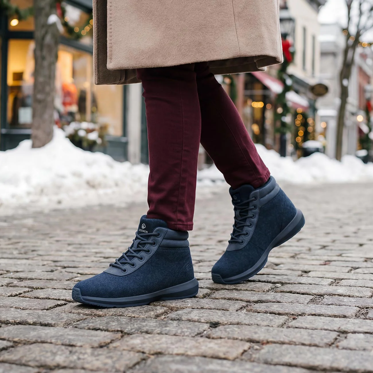 Wool Sneaker High Top Women - Image 45