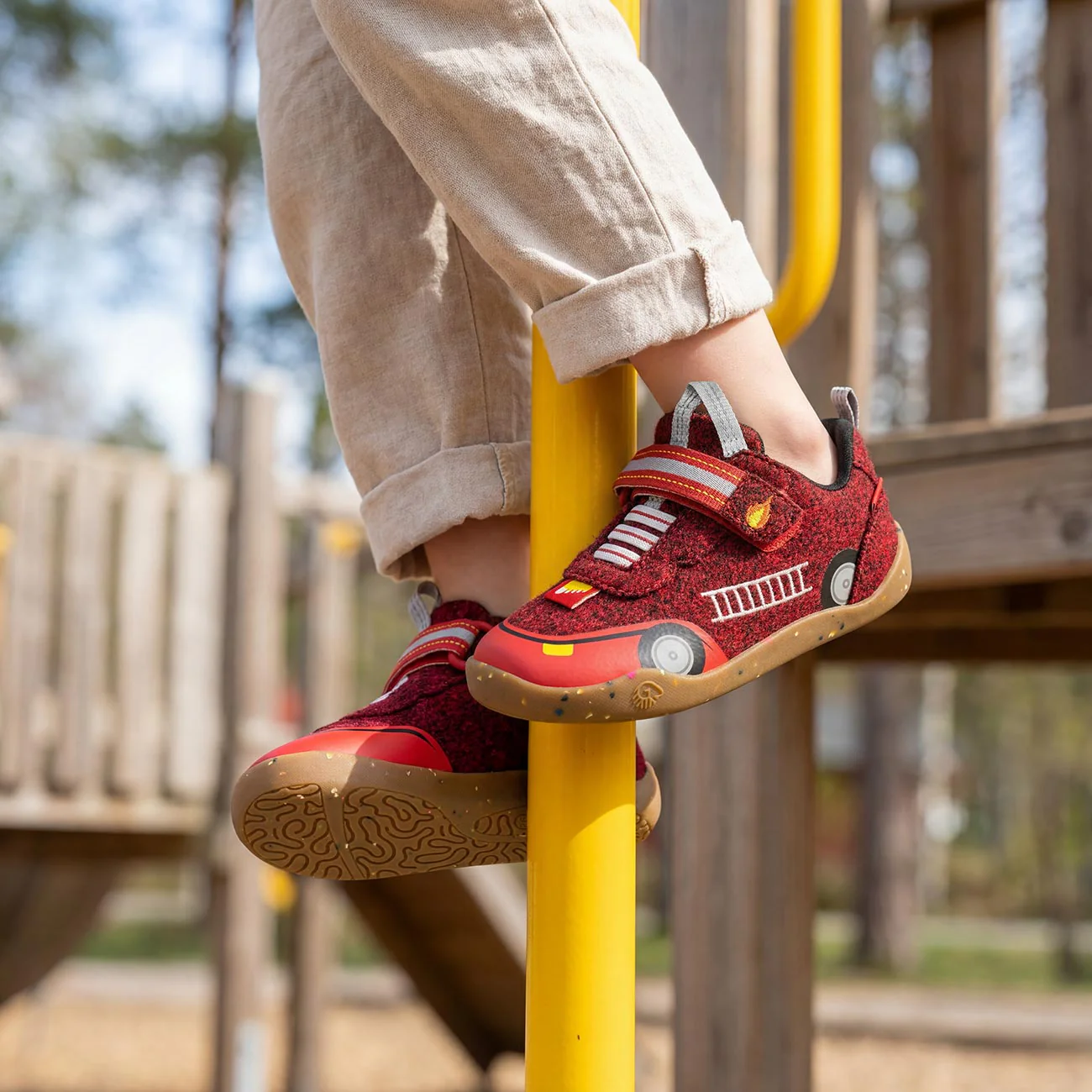 Wooly Steps Barefoot Feuerwehr - Image 2