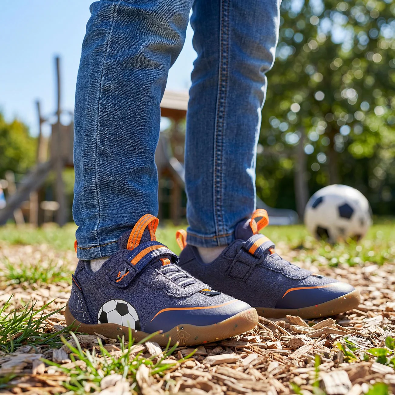 Wooly Steps Barefoot Fußball - Image 2